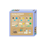 Stamp and Match - Create Dinosaurs - My Little Thieves