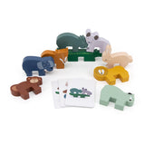 Wooden animal stacking game - My Little Thieves