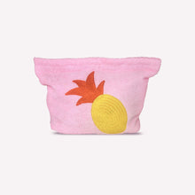  Pink Ananas Beach Towel  Pouch