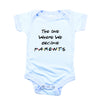 The One Where We Become Parents Baby Romper