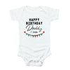 Happy birthday Baddy Baby Romper Set