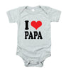 I Love Papa Baby Romper Set