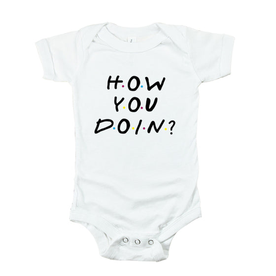 How you Doin? Baby Romper