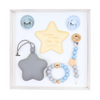 Personalized Baby Gift Set | Ultimate Pacifier Starter Pack Grey