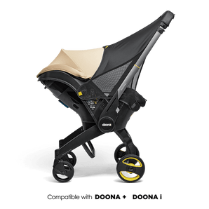 Doona Sunshade Extension Black – Ultimate UV Protection