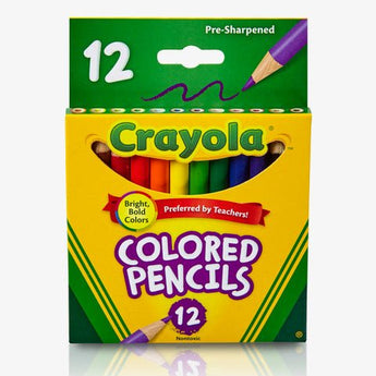 12 ct. Colored Pencils, Long - My Little Thieves