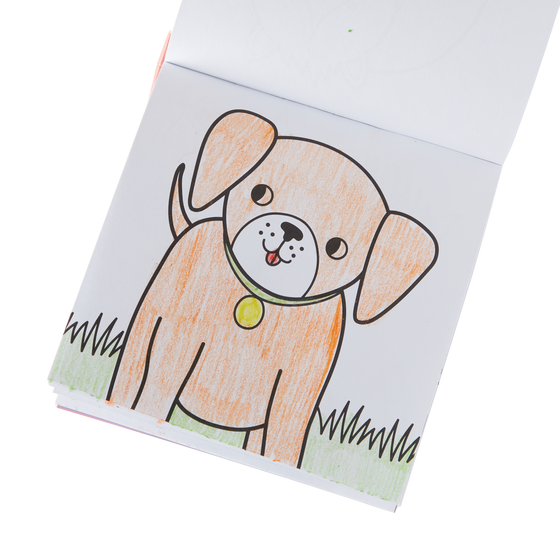 Carry Along Coloring Book Set - Pet Pals