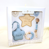 Personalized Baby Gift Set | Ultimate Pacifier Starter Pack Blue