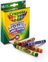 16 Ct. Ultra-Clean Washable Large Crayons - My Little Thieves