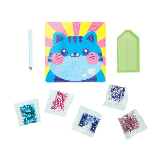 Razzle Dazzle D.I.Y. Mini Gem Art Kit - Cutesy Cat