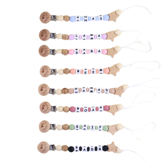 Personalized Pacifier Clip - Galaxy