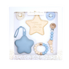 Personalized Baby Gift Set | Ultimate Pacifier Starter Pack Blue