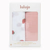 2-pack Cotton Swaddles - Strawberry & Ballet Slipper - My Little Thieves