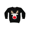 Red Nose Black Sweatshirt