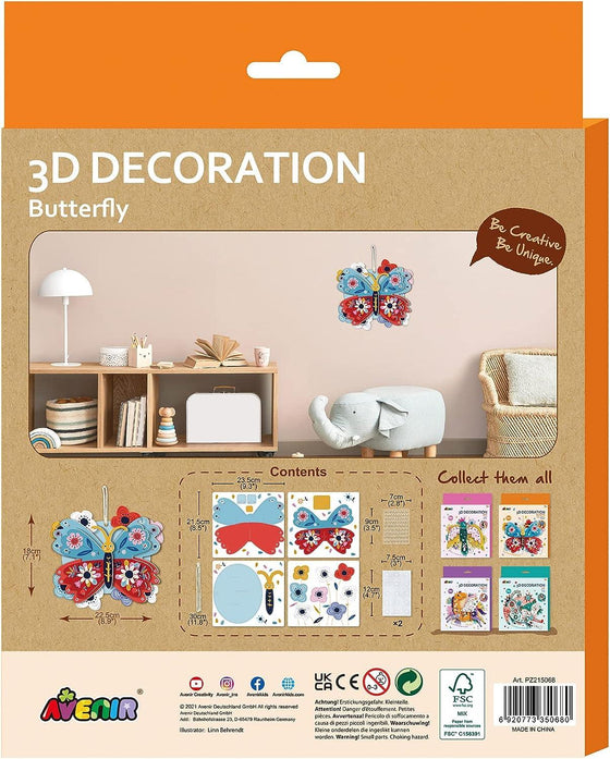 3D Decoration - Butterfly Kit - My Little Thieves