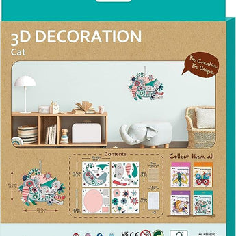 3D Decoration - Cat Kit - My Little Thieves