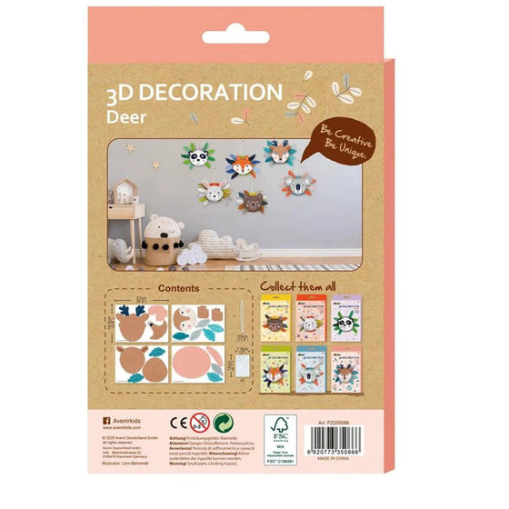 3D Decoration - Deer Kit - My Little Thieves