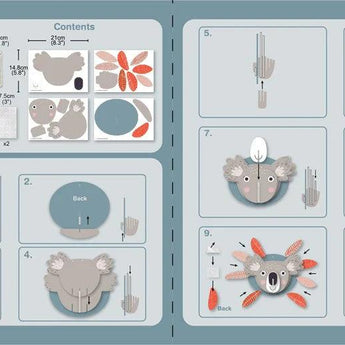 3D Decoration - Koala Kit - My Little Thieves