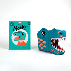 3D Mask Collection - Unicorn, Dinos, Sharky | Fun DIY Craft for Kids - My Little Thieves