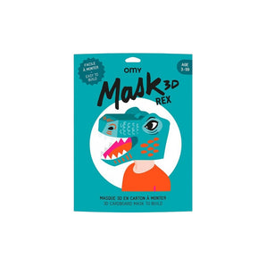 3D Mask Collection - Unicorn, Dinos, Sharky | Fun DIY Craft for Kids - My Little Thieves