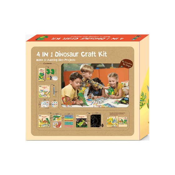 4 in 1 Dinosaur Craft Kit - My Little Thieves