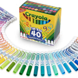 40 ct. Ultra - Clean Washable Assorted Markers Broad Line - My Little Thieves