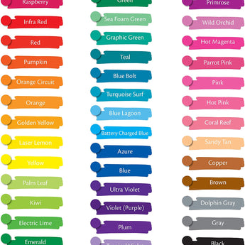 40 ct. Ultra - Clean Washable Assorted Markers Broad Line - My Little Thieves