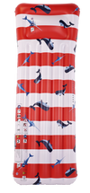 Red white Whale Lie on Luxe Version - By Swim Essentials