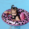 Rose Gold Leopard printed Baby Swimseat - 0-1 year