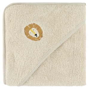 Organic Hooded Towels for Babies - Dino, Lion, Rabbit
