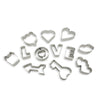 Bake with Love Cookie Bakers Cutters set