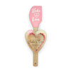 Silicone Spatula and Cookie cutter Bake with Love