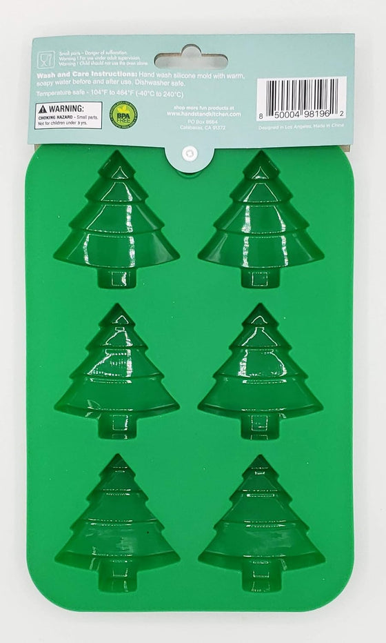 Winter Wonderland Holiday Tree Cupcake Mold