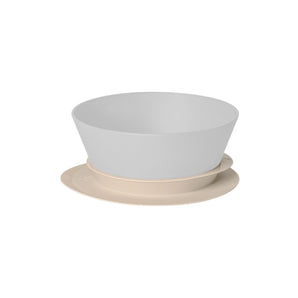 Citron Silicone Bowl Suction Beige