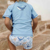 Boys Swim Shorts Ocean Dreams Blue - My Little Thieves