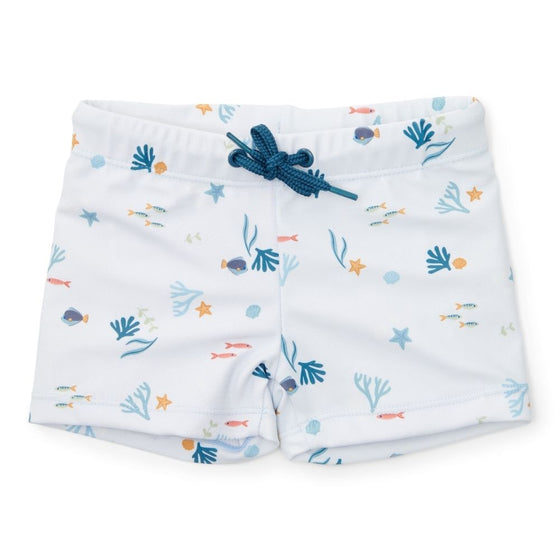 Boys Swim Shorts Ocean Treasures - My Little Thieves