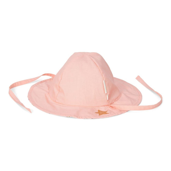 Reversible Sun Hat Starfish Pink / Ocean Dreams Pink - My Little Thieves