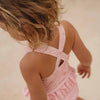 Girls Swimsuit Ruffles Rosy Meadows - My Little Thieves