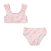 Girls Bikini Swimsuit Set Ruffles Rosy Meadows - My Little Thieves