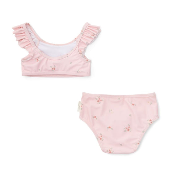 Girls Bikini Swimsuit Set Ruffles Rosy Meadows - My Little Thieves