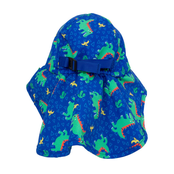 UPF 50+ Cape Sun hat - Dinosaur - My Little Thieves