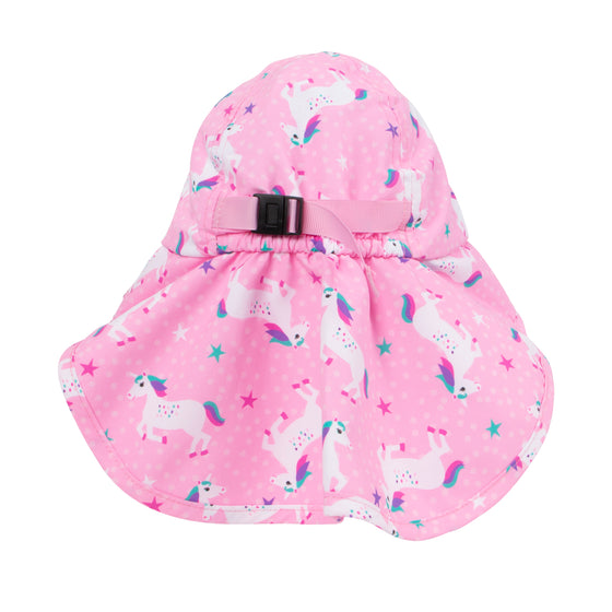 UPF 50+ Cape Sun hat - Unicorn - My Little Thieves