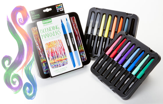 Signature Blending Markers with Tin, 16 Count - My Little Thieves