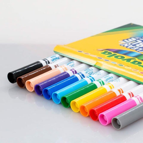 12 ct. Ultra-Clean Washable Assorted, Broad Line, Color Max Markers