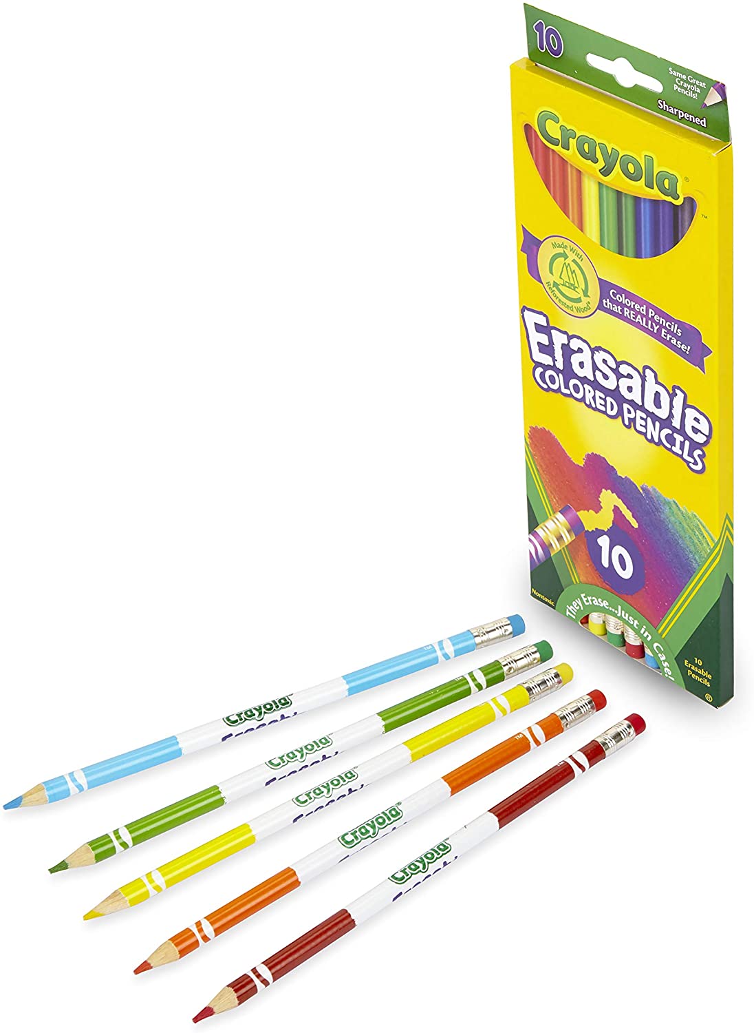 Erasable Colored Pencils, 10 Count – My Little Thieves