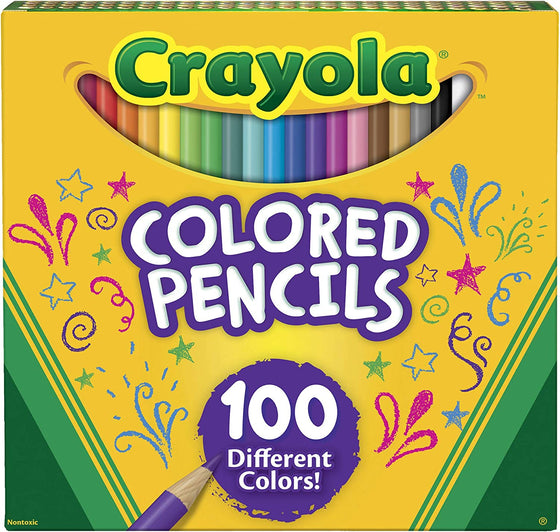 Colored Pencils Set (100), Gifts for Kids & Adults