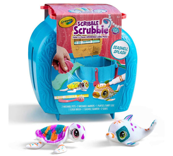 Scribble Scrubbie Pets Seashell Splash Playset - My Little Thieves