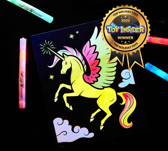 Glow Fusion, Marker Coloring Set, Mythical Creatures - My Little Thieves