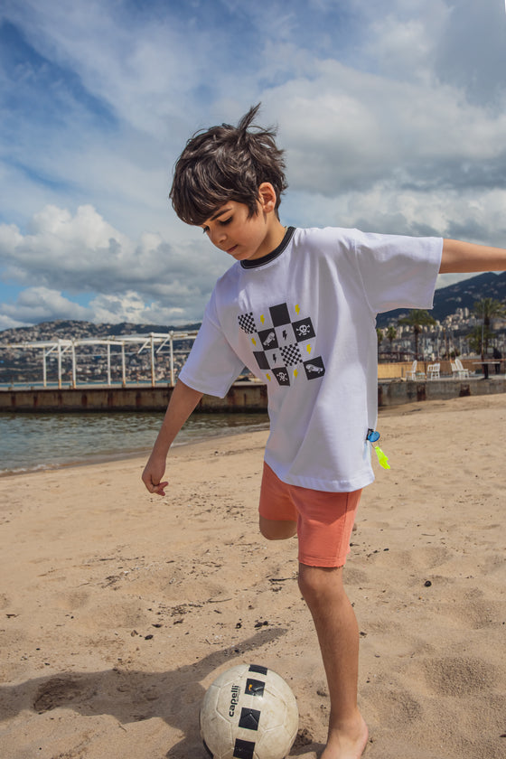 Chess White T Shirt