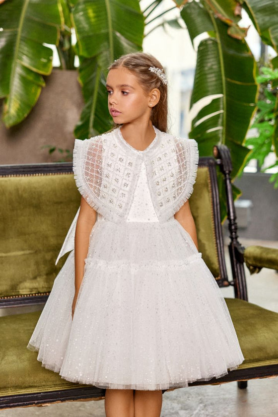 White Tulle Dress – Timeless Elegance & Royal Charm